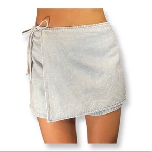 Pacsun denim skort
